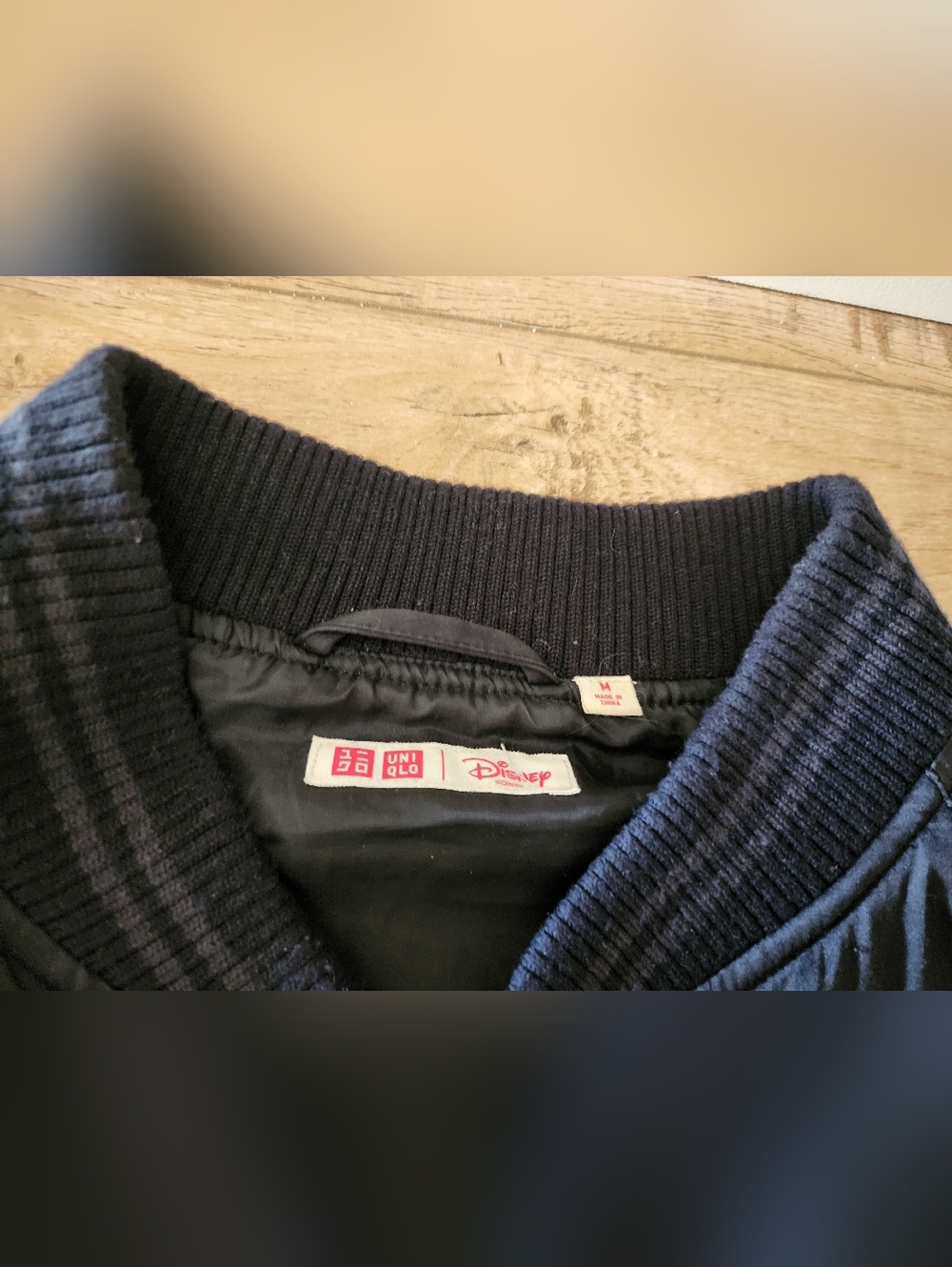 Uniqlo x Disney Sukajan Bomber Jacket Adult M Satin Mickey Mouse World Tour - Picture 5 of 9